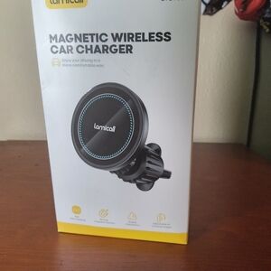 Lamicall Magnetic Wireless Car Charger 15W - Captain's High-Tech Treasure